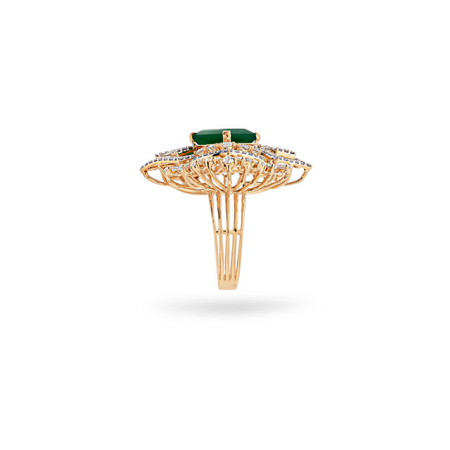 Tanishq Gold Finger Ring,,hi-res 3