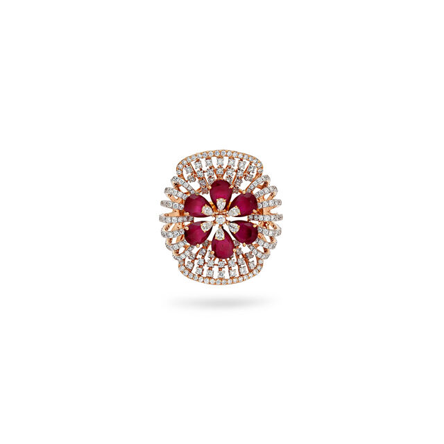 Tanishq Gold Finger Ring,,hi-res 