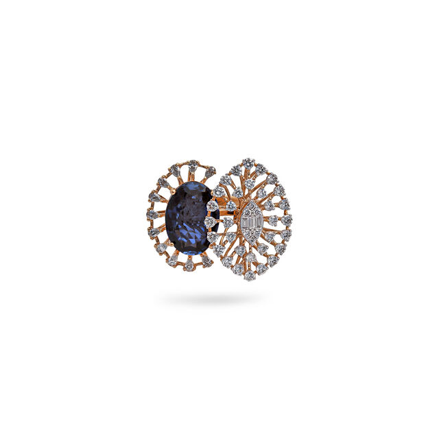 Tanishq Gold Finger Ring,,hi-res 