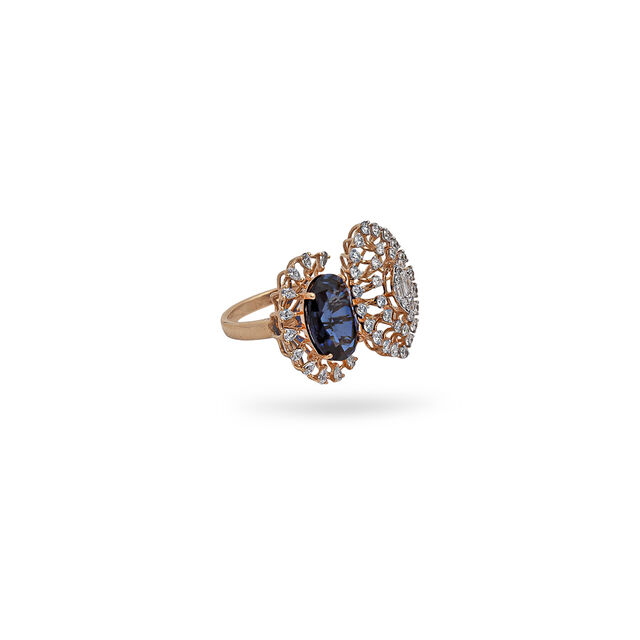 Tanishq Gold Finger Ring,,hi-res 2