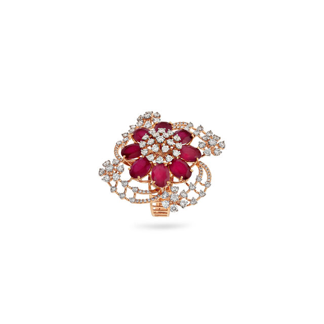 Tanishq Gold Finger Ring,,hi-res 2