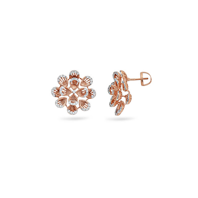Rose Glow Diamond Studs,,hi-res 2