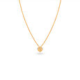Tanishq 18 Karat Diamond Pendant with Chain for Women 2