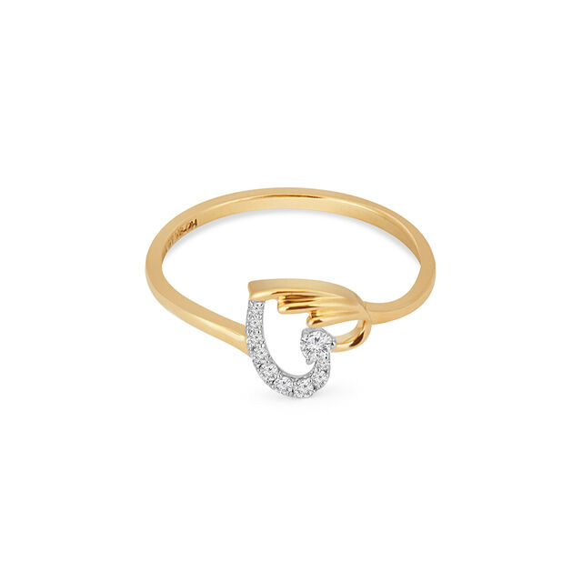 Knotted Heart Ring