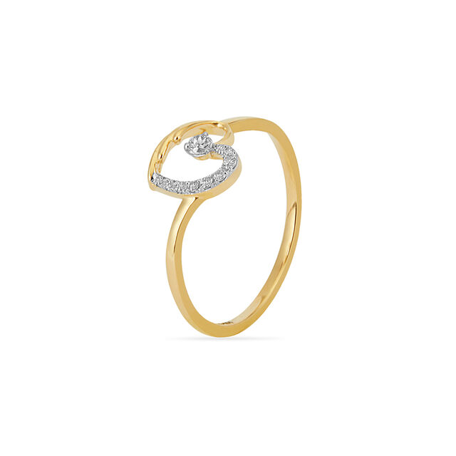 Knotted Heart Ring