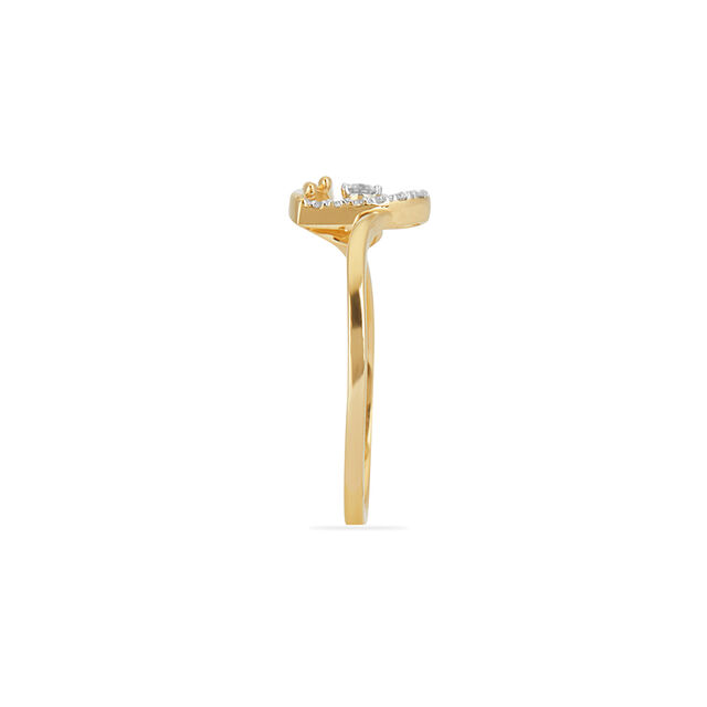 Knotted Heart Ring