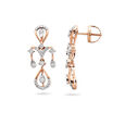 Graceful Rose Gold Cascade Drops,,hi-res 2