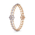 Enchanted Petals Diamond Bangle,,hi-res 2