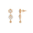 Tanishq 18 Karat Diamond Earrings for Women 2