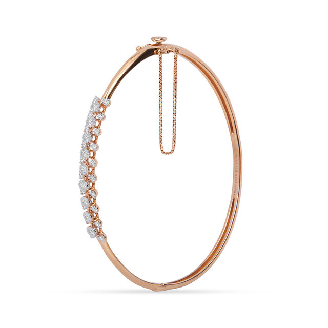 Tanishq 18KT Diamond Bangle for Women 2