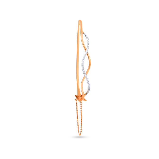 Eternal Twist Rose Gold Bracelet