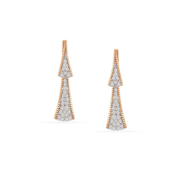 Tanishq 18KT Diamond Earrings for Women 