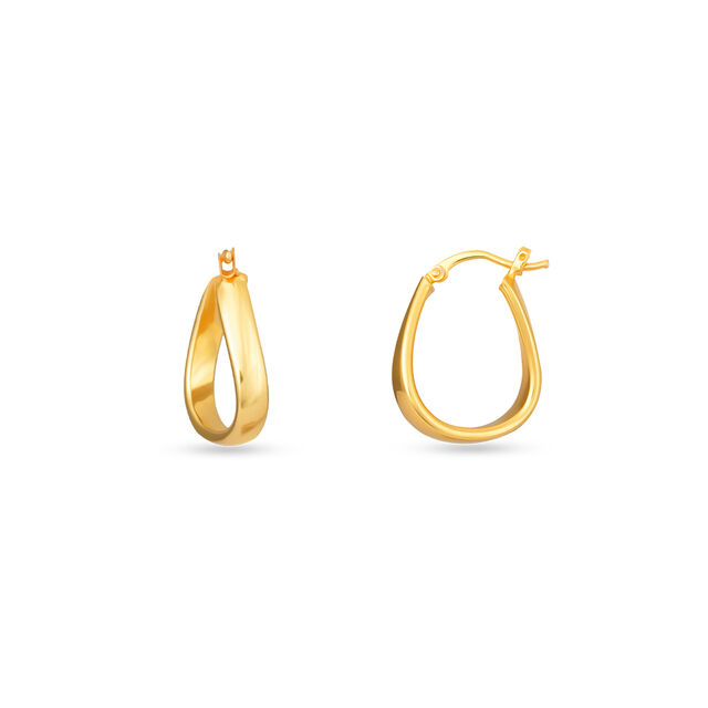 Tanishq 18 Karat Gold Earrings for Women 