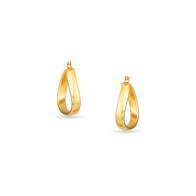 Tanishq 18 Karat Gold Earrings for Women 2