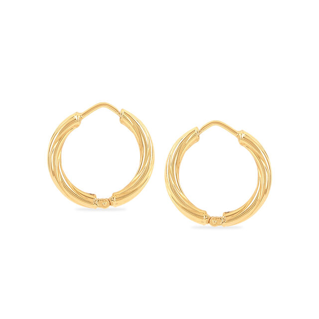 Tanishq 18 Karat Gold Earrings for Women