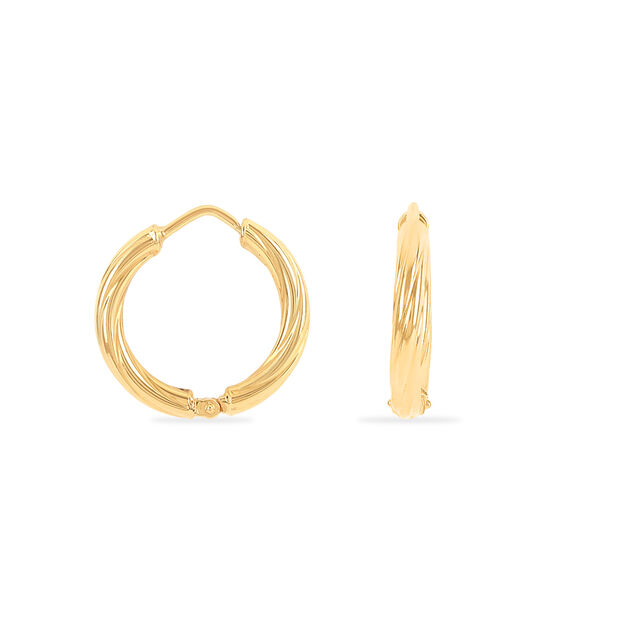 Tanishq 18 Karat Gold Earrings for Women