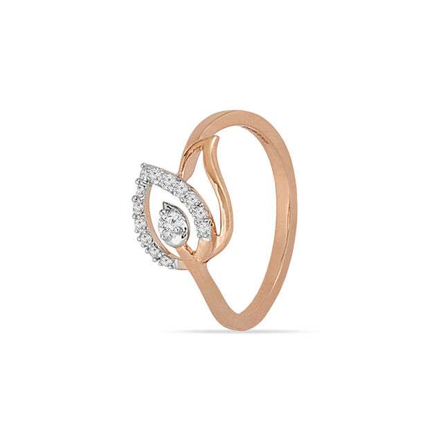 Tanishq 18KT Diamond Finger Ring for Women 2