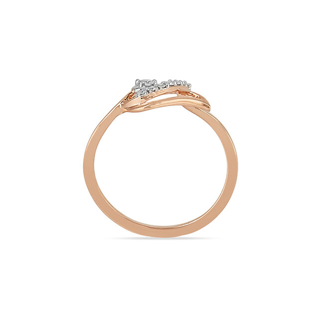Tanishq 18KT Diamond Finger Ring for Women 4