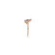 Elegant Swirl Diamond and Rose Gold Ring,,hi-res 2