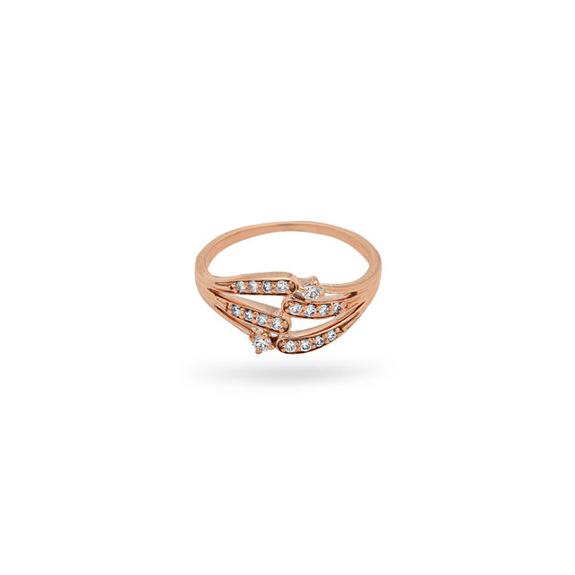 Radiant Fusion Rose Gold Ring,,hi-res 