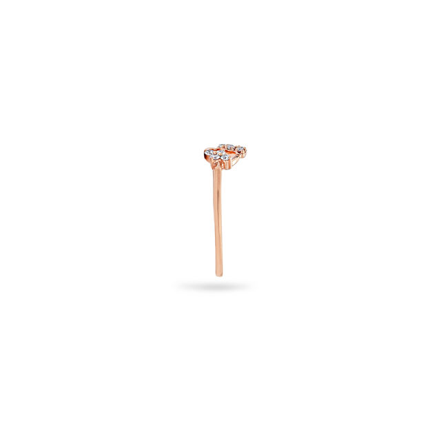 Modern Marvels in Rose Gold Geometry Finger Ring,,hi-res 2
