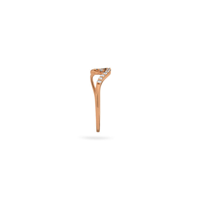 Flowing Wave Diamond Ring,,hi-res 2