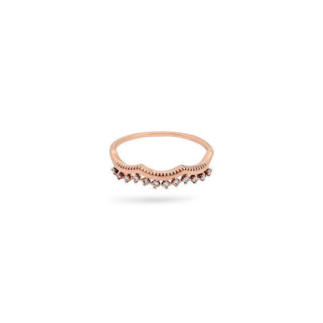Regal Crown of Diamonds Ring 