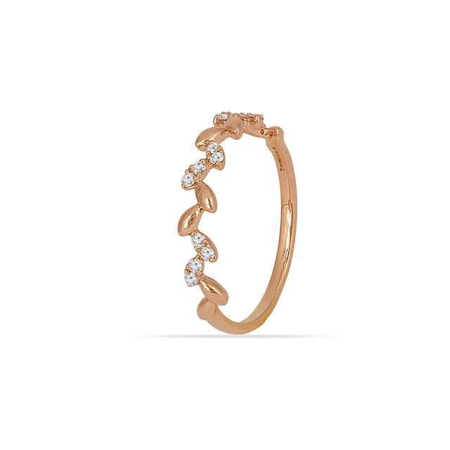 Tanishq 18KT Diamond Finger Ring 3