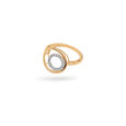 Golden Circle of Radiance Statement Ring,,hi-res 2