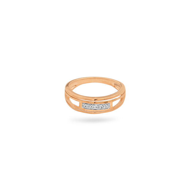 Golden Unity Dual-Band Diamond Ring,,hi-res 
