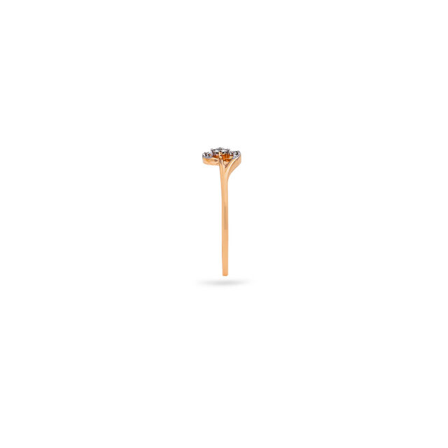Yellow Gold Swan Serenade Ring,,hi-res 2