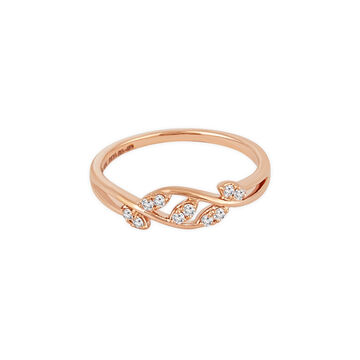 Tanishq 18 KT Flowing Diamond Ring for Women