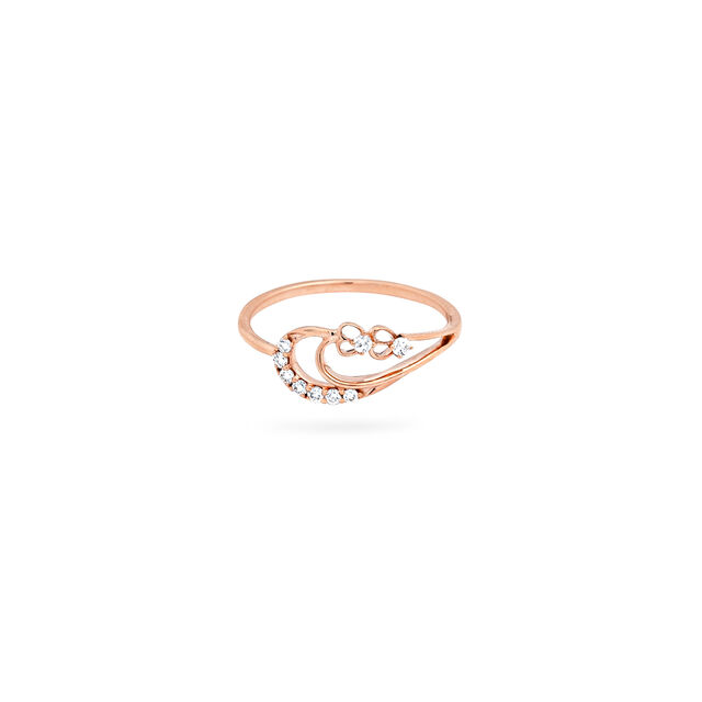 The Diamond-Blossom Finger Ring,,hi-res 