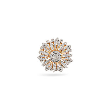 Petals of Perfection Gold and Diamond Ring