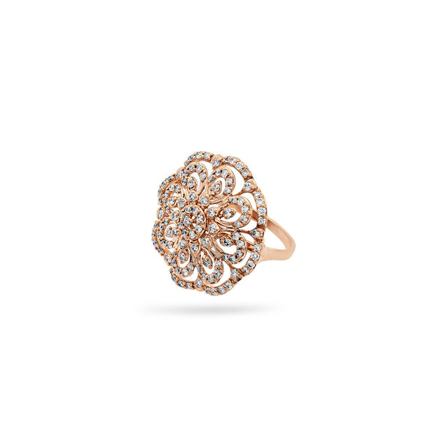 Elysian Blossom Finger Ring,,hi-res