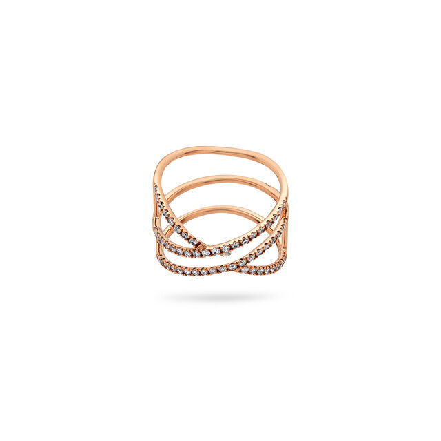 Interlaced Finger Ring,,hi-res 