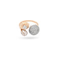 Celestial Floral Harmony Open Ring,,hi-res 