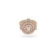 Rose Gold Glamor Cocktail Ring,,hi-res 