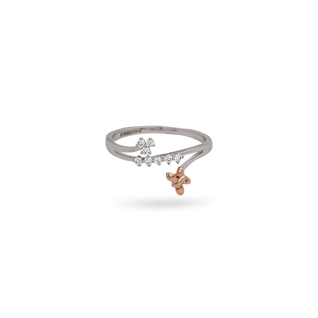 Gleaming Garden Gold and Diamond Ring,,hi-res 