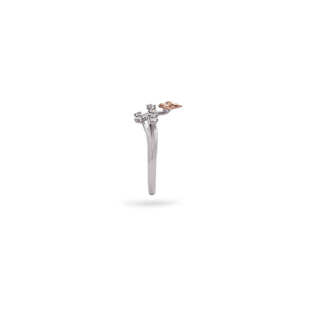 Gleaming Garden Gold and Diamond Ring,,hi-res 2