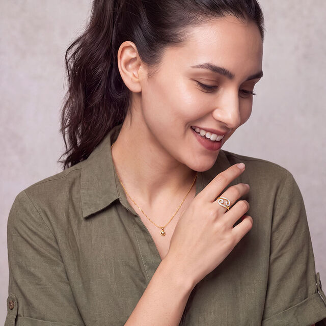Swan's Embrace Diamond Ring,,hi-res 2