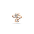 Diamond Leaf Wrap Ring,,hi-res 