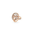 Rosy Radiance Diamond Linked Ring,,hi-res 2
