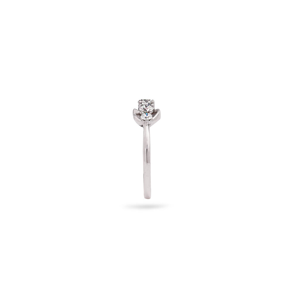 Buy Diamond Charm White Gold Ring at Best Price Tanishq US