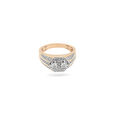 Bold Diamond & Yellow Gold Ring,,hi-res 