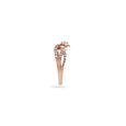 Radiant Rose Gold Knot Ring,,hi-res 2