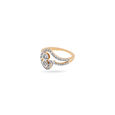 Enchanting Floral Gold and Diamond Ring,,hi-res 2