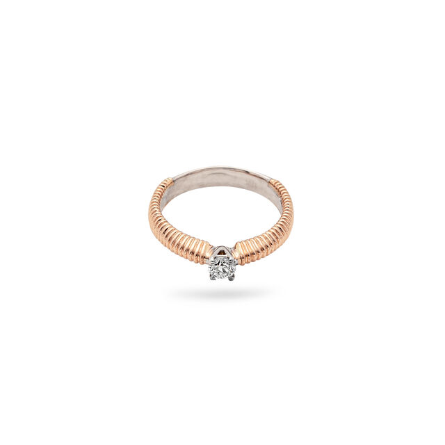 Solitaire Serenade Gold and Diamond Ring,,hi-res 