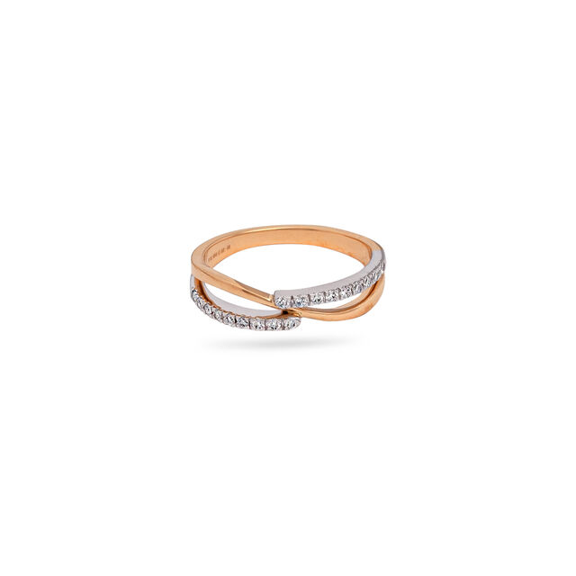 Mesmerizing Interlocked Gold Ring,,hi-res 