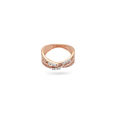Stunning Interlocking Gold and Diamond Ring,,hi-res 